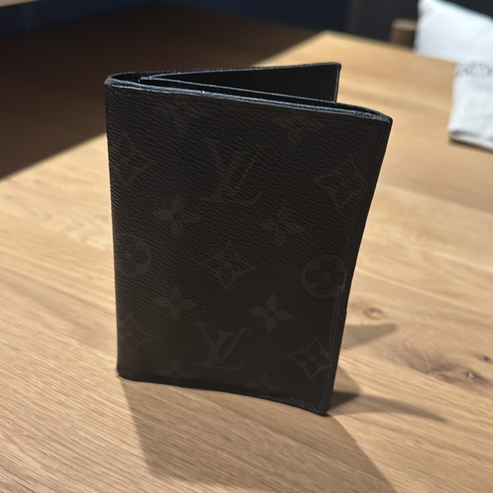 Louis Vuitton(LV) Monogram Eclipse Passport Holder